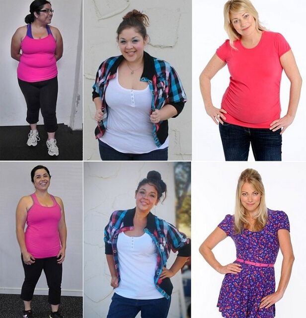 Maggi diyetinde kilo vermeden önce ve sonra fotoğraflar